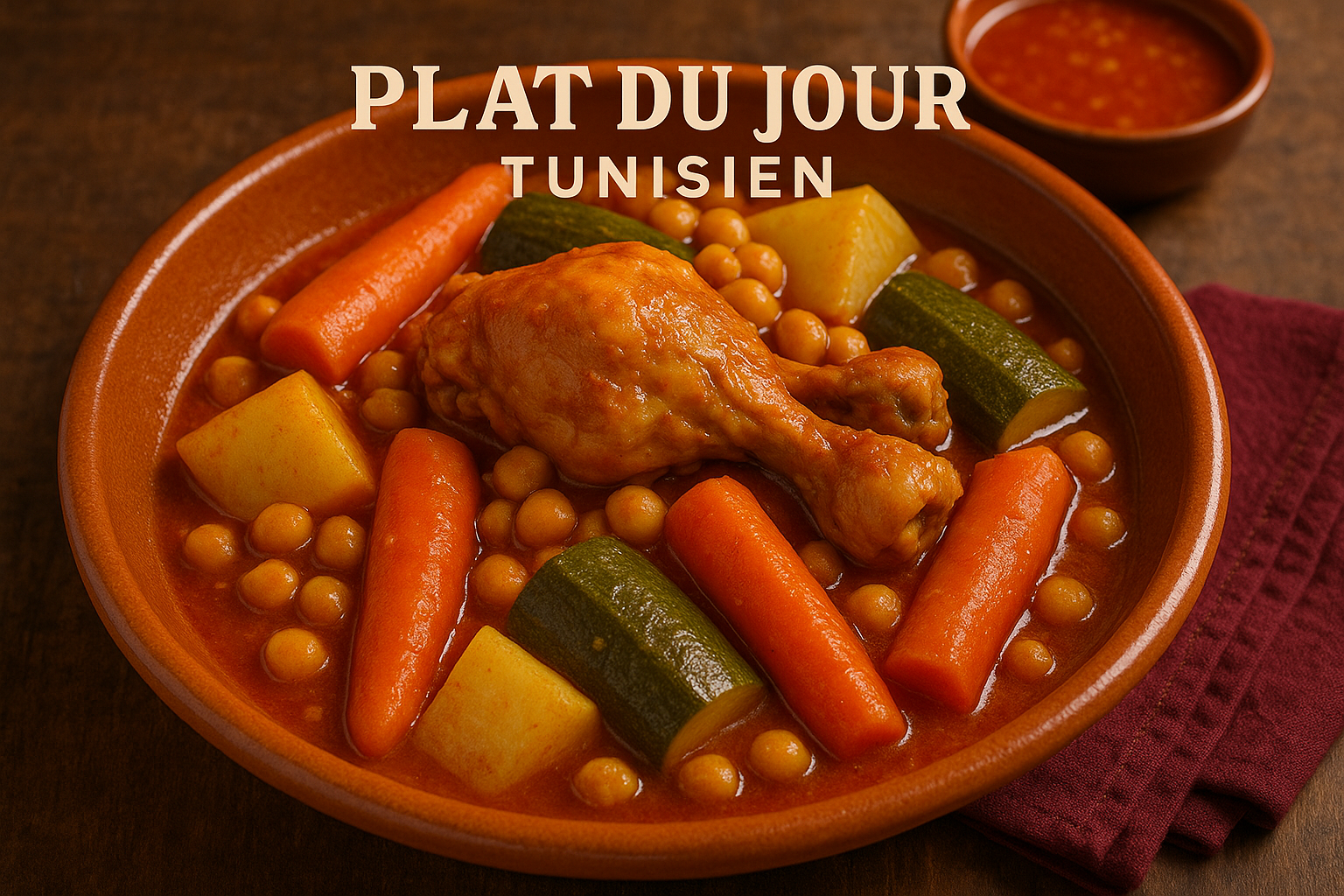 Plat du Jour Tunisien