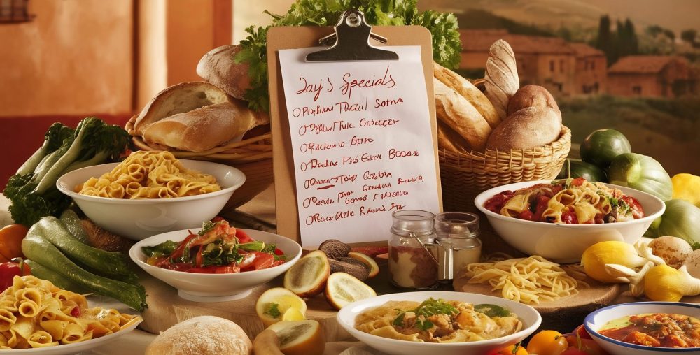 Photographies et présentation des plats traditionnels préparés quotidiennement : couscous, chakchouka, plats mijotés et assiettes maison.