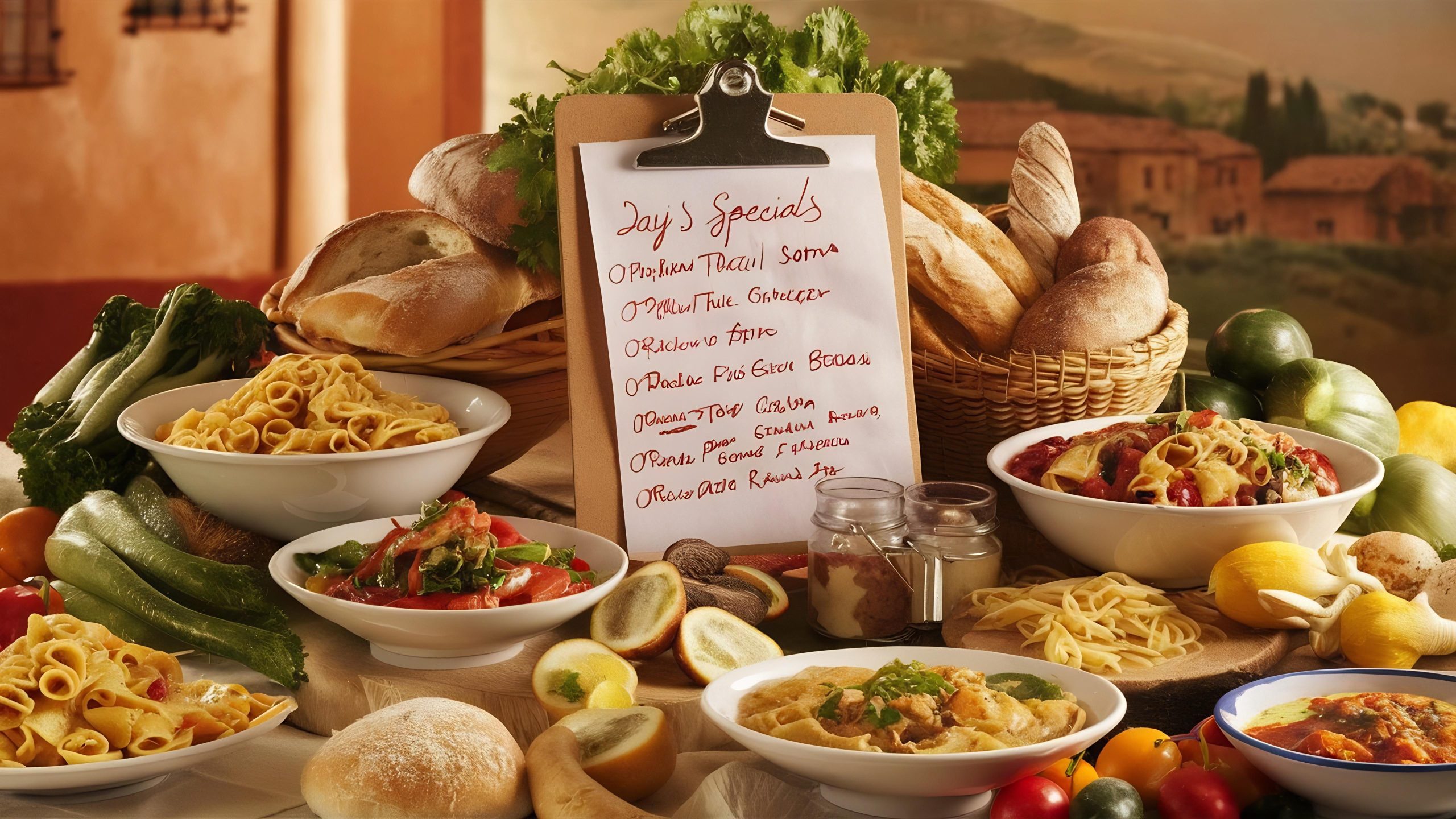 Photographies et présentation des plats traditionnels préparés quotidiennement : couscous, chakchouka, plats mijotés et assiettes maison.