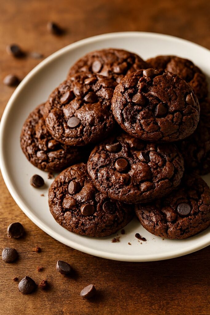 Cookies chocolat noir