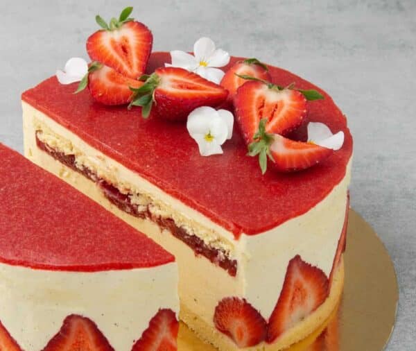 dessert francais - Fraisier