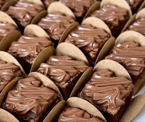 dessert francais - Mini brownies