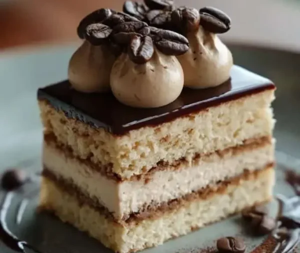 dessert francais - Moka chocolat