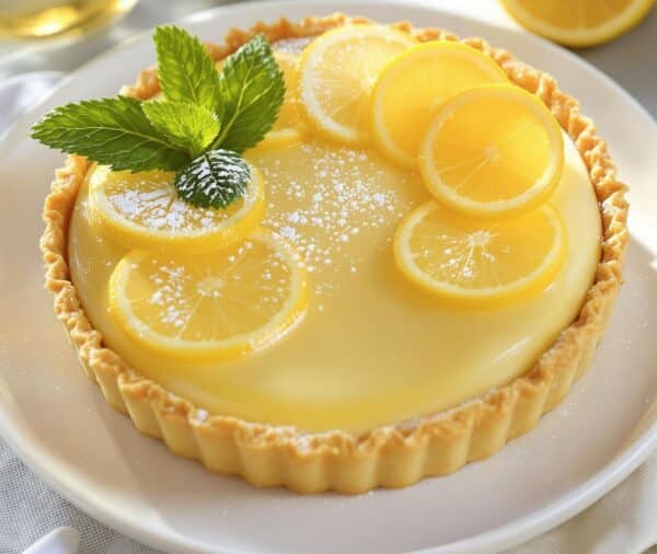 dessert français -Tarte citron
