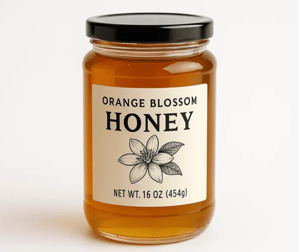 Miel de fleur d'oranger (huile d'olive extra vierge)