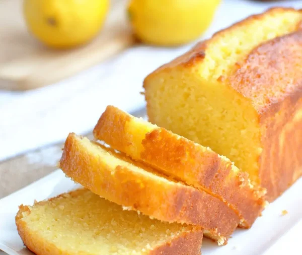 Cake-citron par l'artisan du pain de l'opera comique