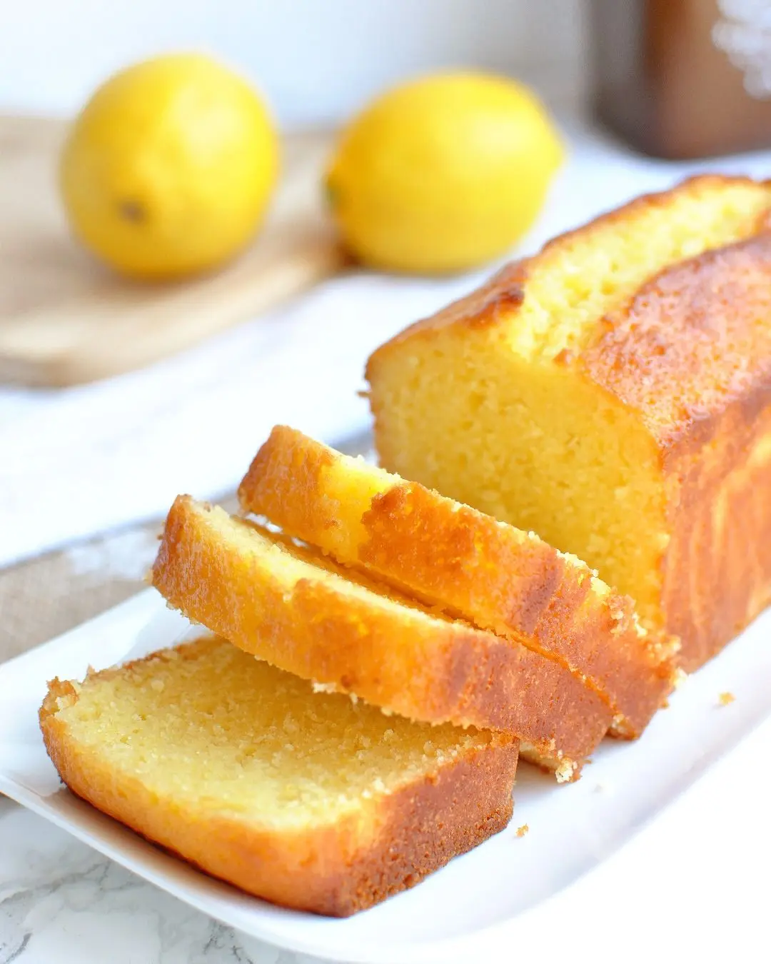 Cake-citron par l'artisan du pain de l'opera comique