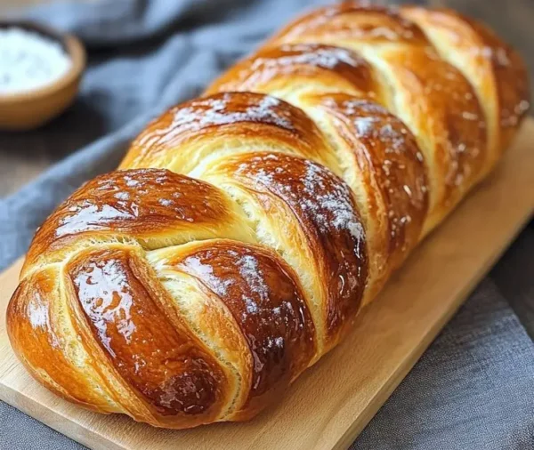 Brioche tressée nature