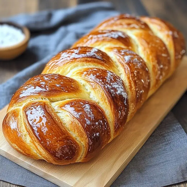 Brioche tressée nature